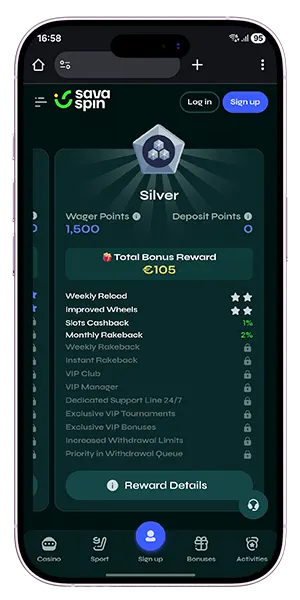 savaspin mobile